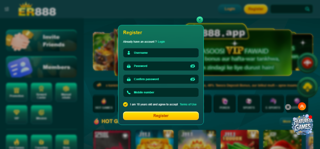 er888 game